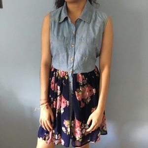 FUN & FLIRT Casual Floral Dress